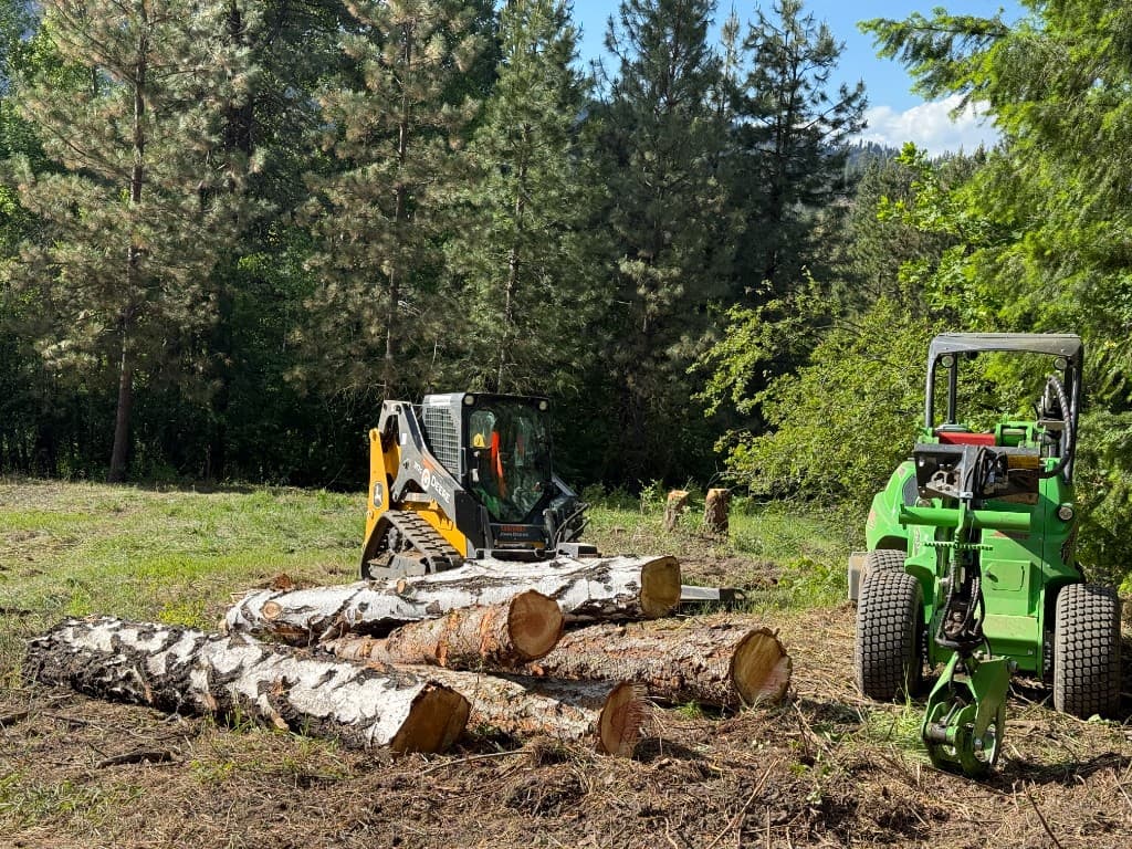 Site Cleanup & Wood Hauling - Clifton Tree Service Leavenworth WA