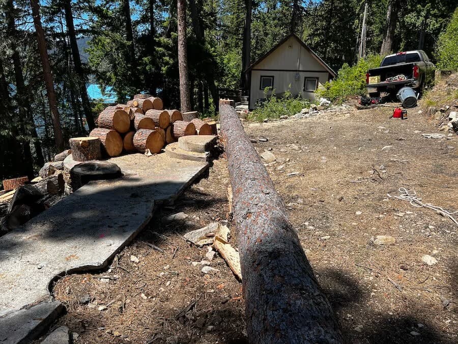 Tree removal and cleanup Leavenworth WA